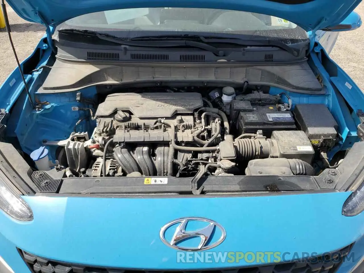 12 Photograph of a damaged car KM8K62AB6NU881964 HYUNDAI KONA 2022