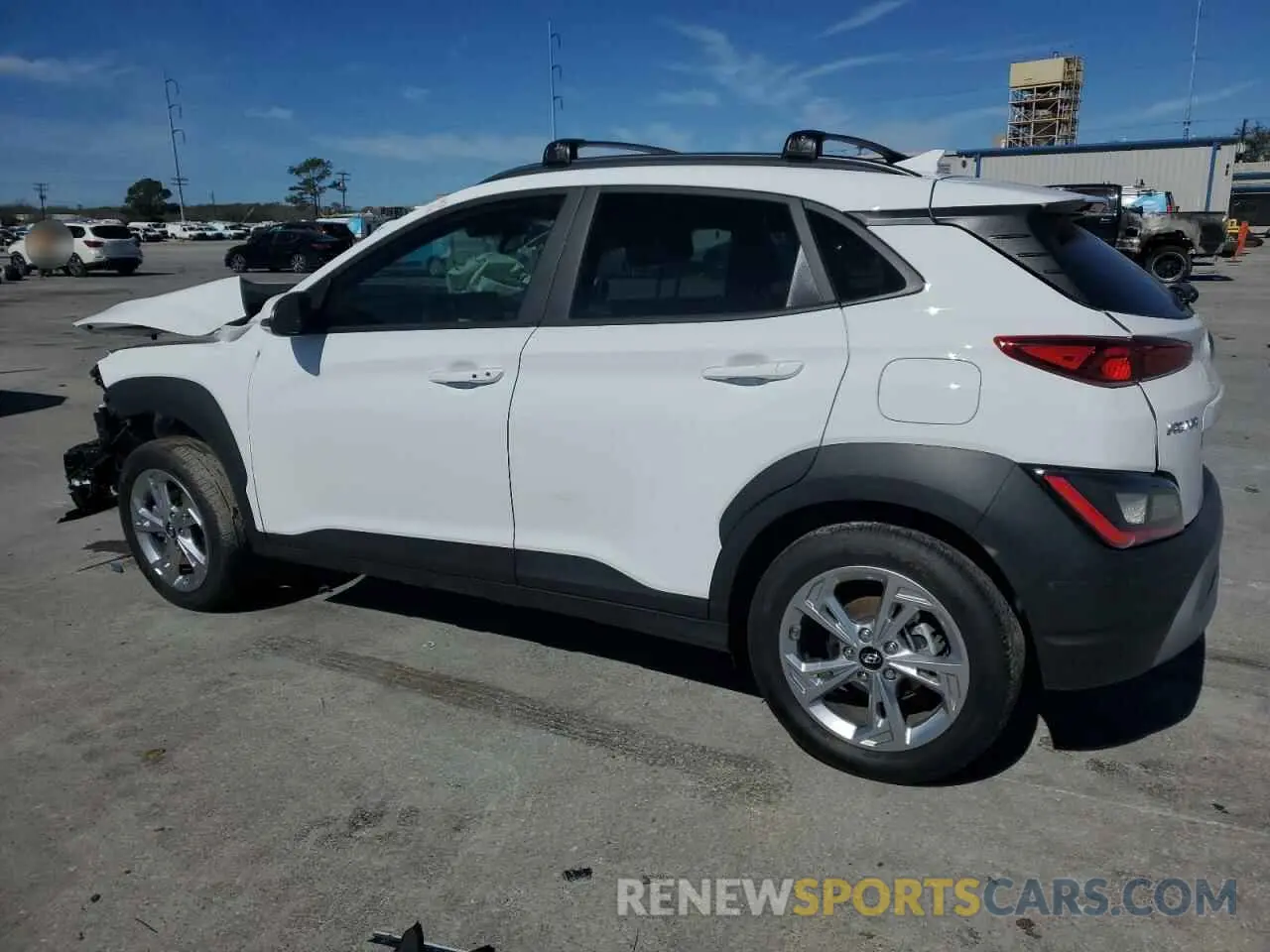 2 Photograph of a damaged car KM8K62AB6NU916731 HYUNDAI KONA 2022