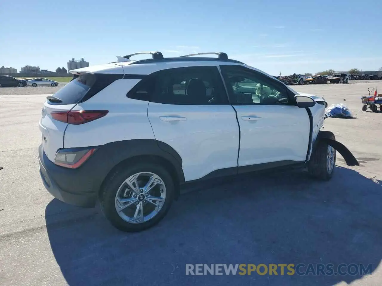 3 Photograph of a damaged car KM8K62AB6NU916731 HYUNDAI KONA 2022