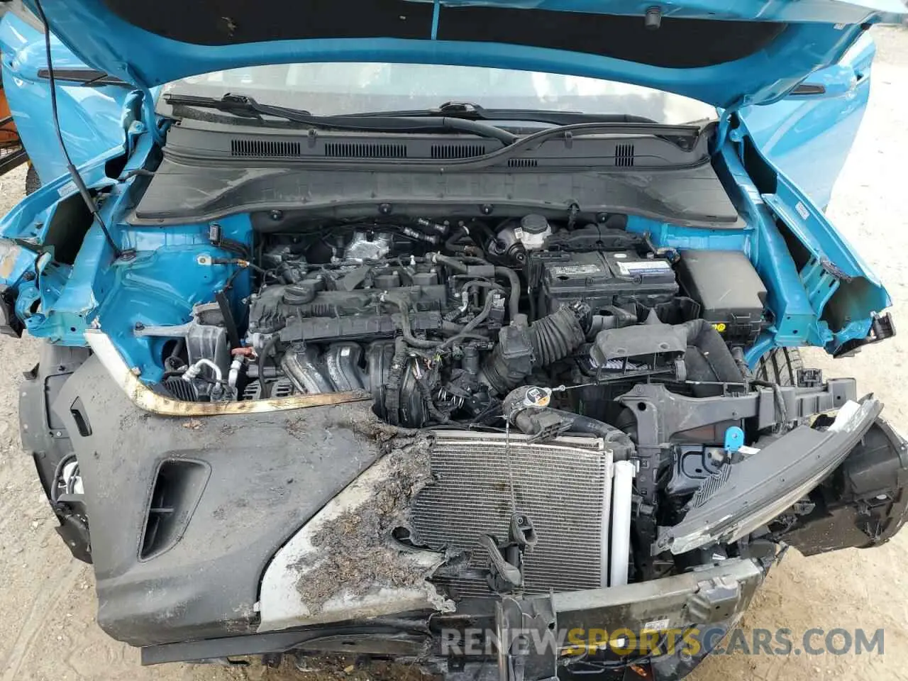 14 Photograph of a damaged car KM8K62AB7NU811907 HYUNDAI KONA 2022