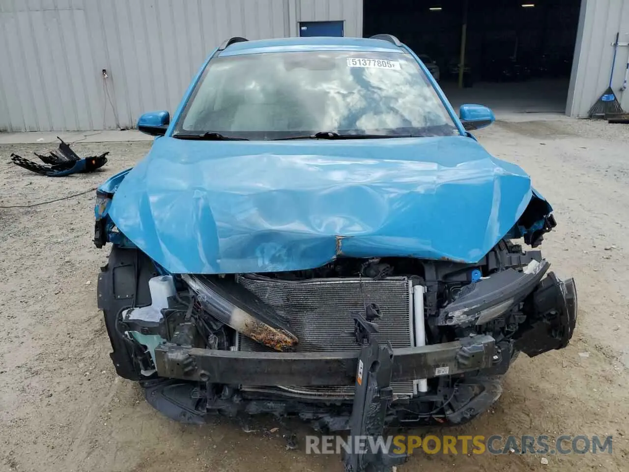 5 Photograph of a damaged car KM8K62AB7NU811907 HYUNDAI KONA 2022