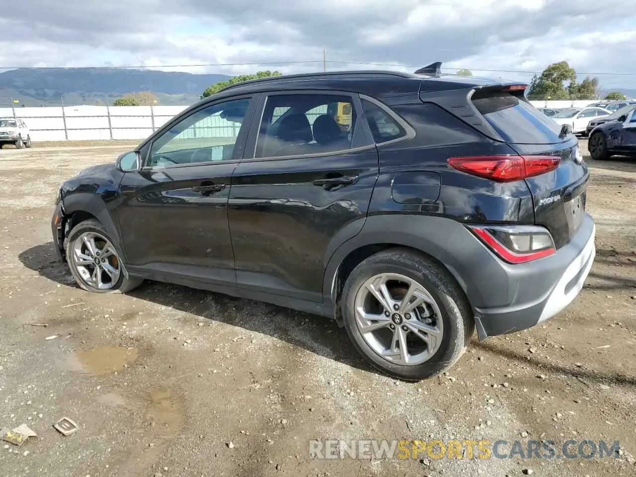 2 Photograph of a damaged car KM8K62AB7NU865577 HYUNDAI KONA 2022