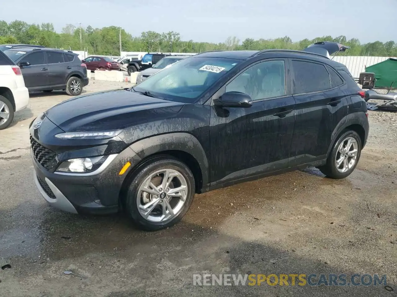 1 Photograph of a damaged car KM8K62AB9NU761589 HYUNDAI KONA 2022