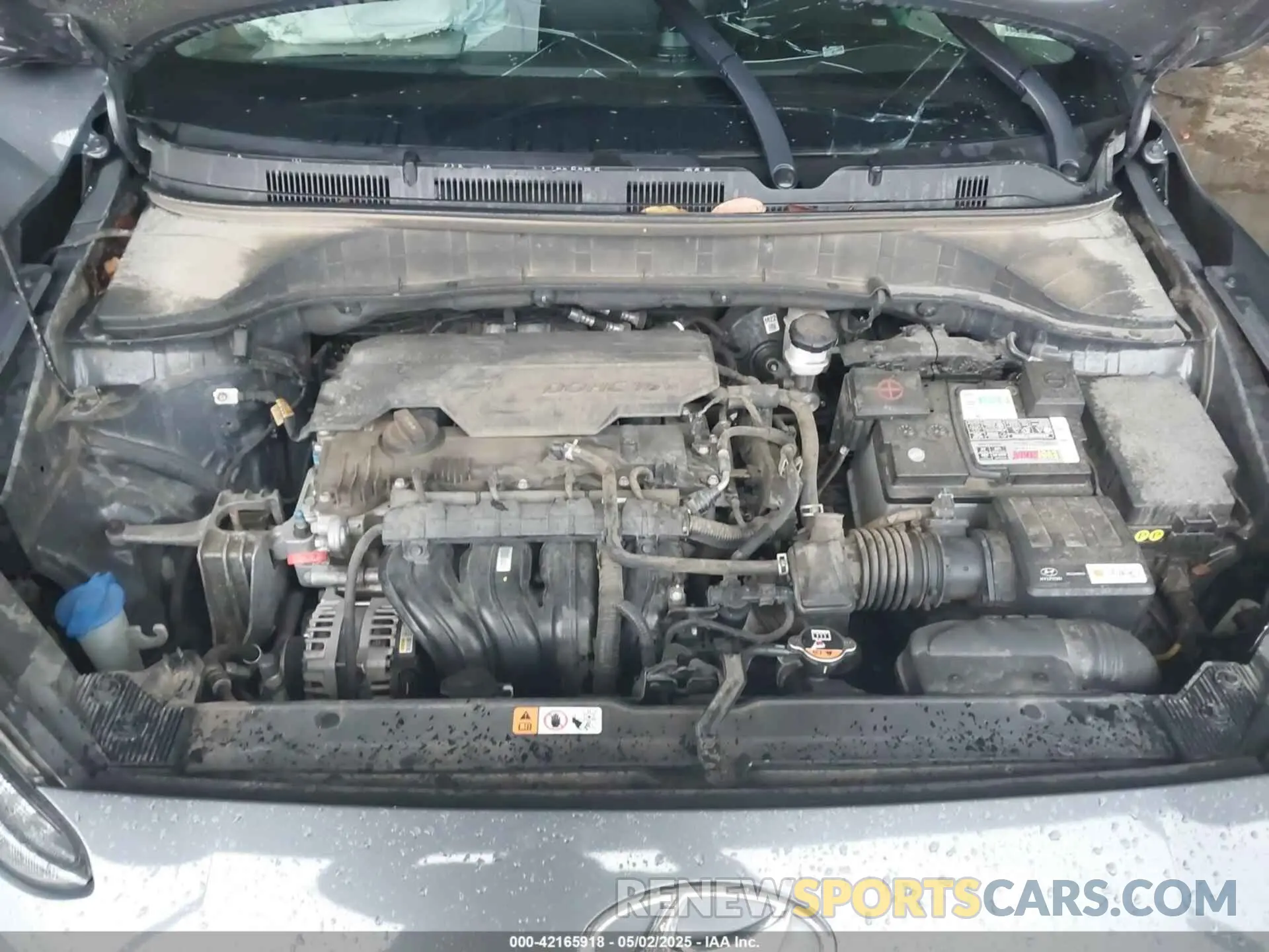 10 Photograph of a damaged car KM8K62AB9NU814727 HYUNDAI KONA 2022