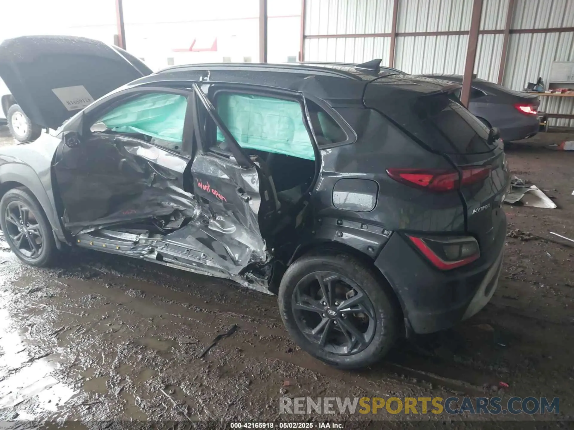 6 Photograph of a damaged car KM8K62AB9NU814727 HYUNDAI KONA 2022
