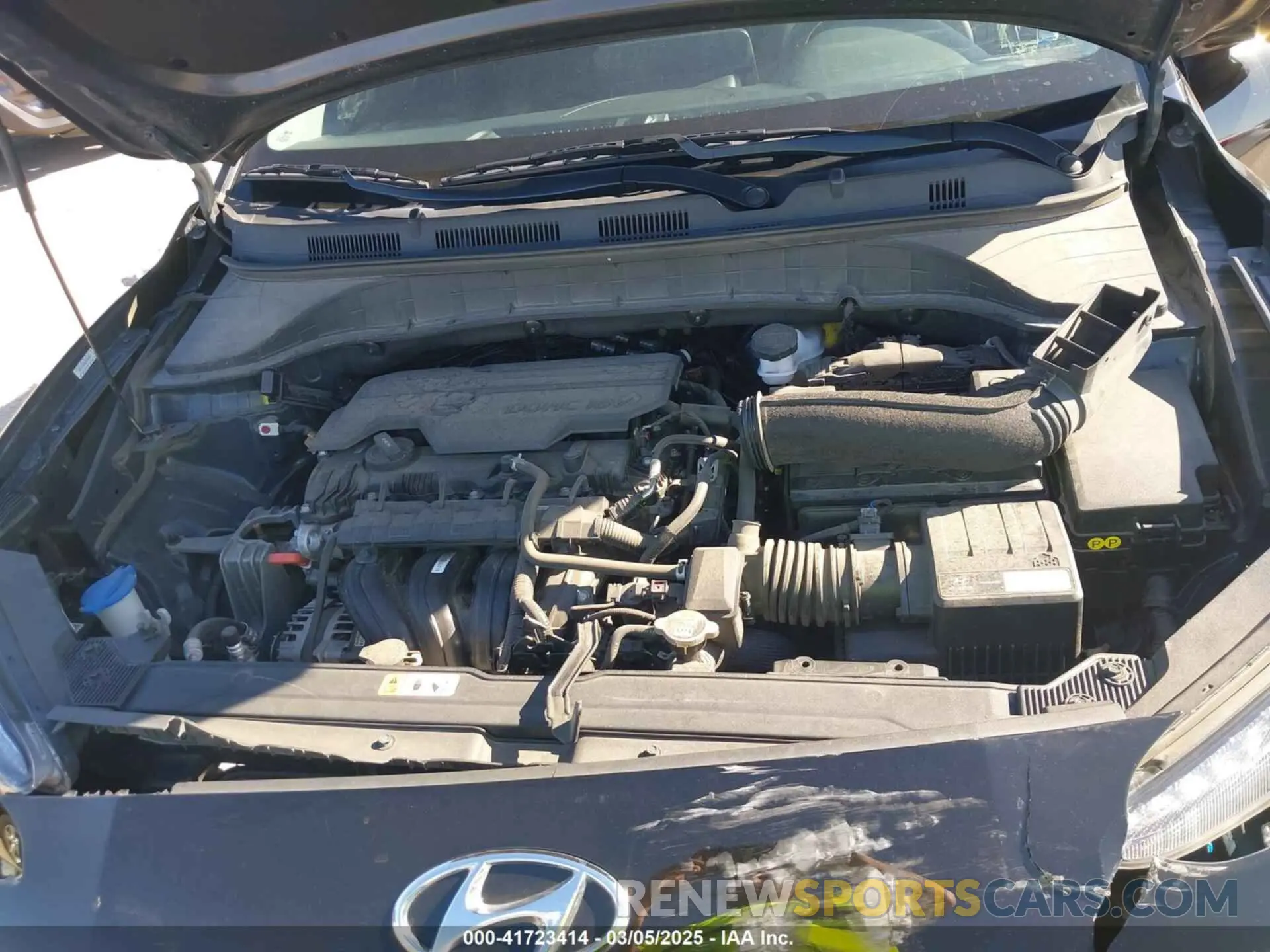 10 Photograph of a damaged car KM8K62AB9NU816168 HYUNDAI KONA 2022