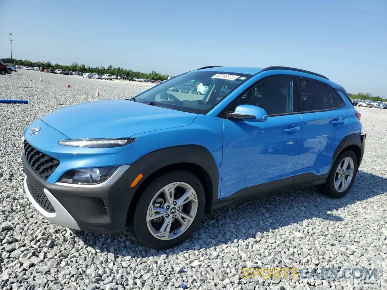 1 Photograph of a damaged car KM8K62AB9NU864608 HYUNDAI KONA 2022