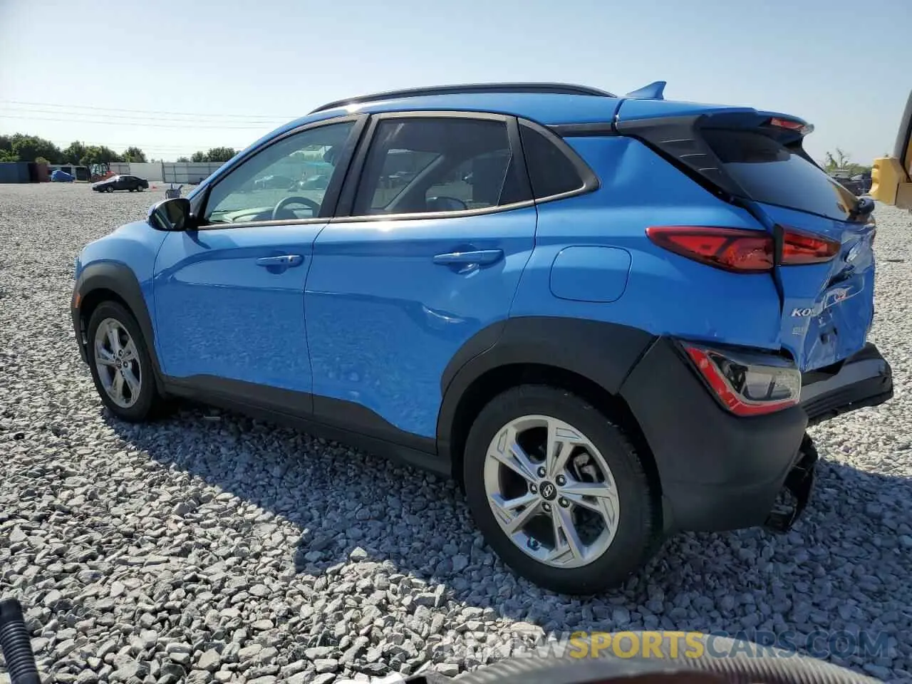 2 Photograph of a damaged car KM8K62AB9NU864608 HYUNDAI KONA 2022