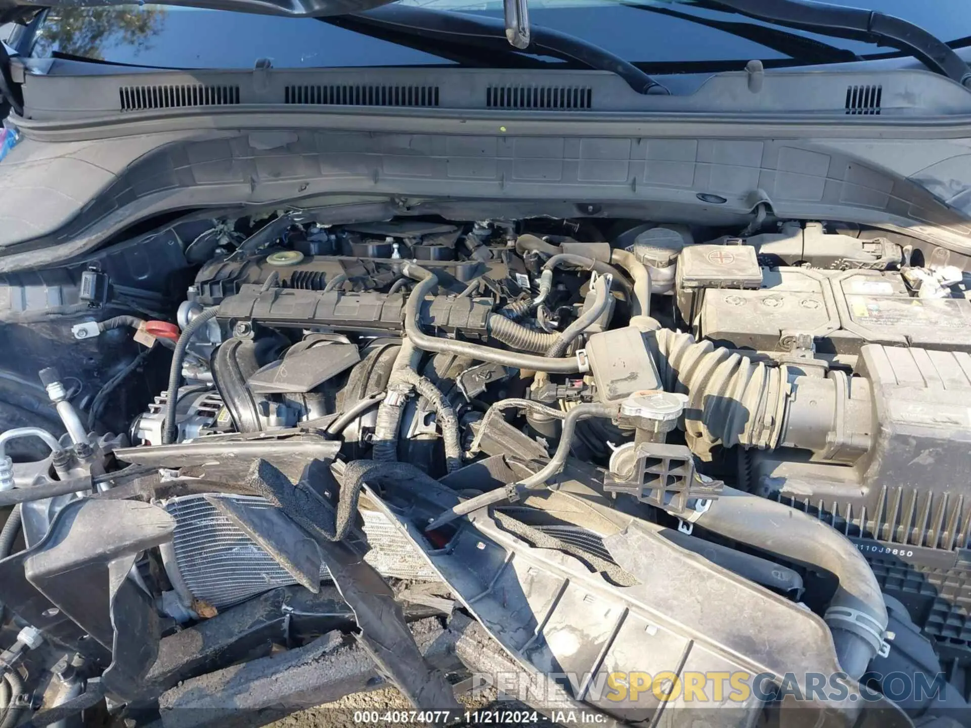 10 Photograph of a damaged car KM8K62AB9NU887015 HYUNDAI KONA 2022