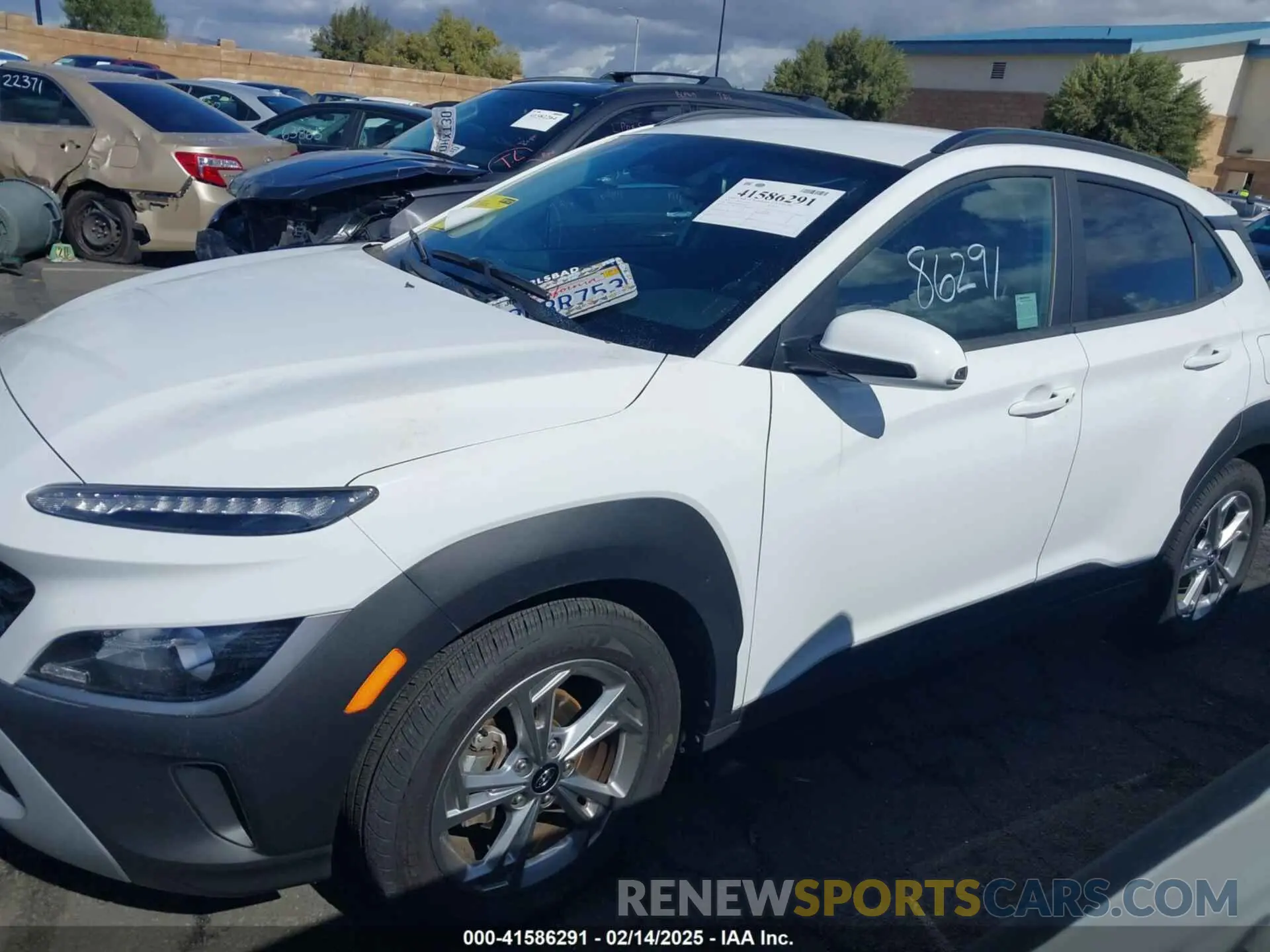 15 Photograph of a damaged car KM8K62AB9NU926444 HYUNDAI KONA 2022