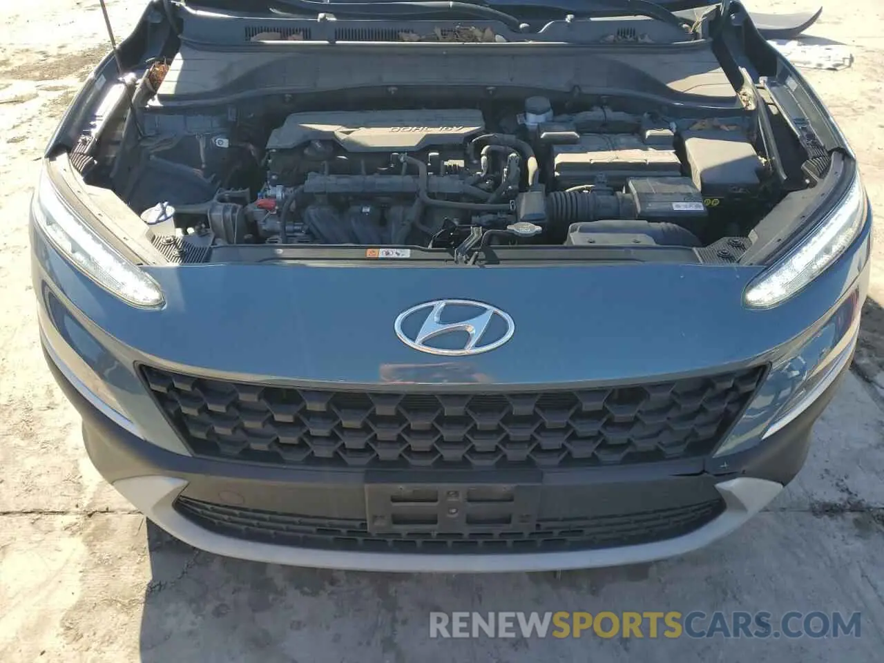 12 Photograph of a damaged car KM8K62ABXNU758829 HYUNDAI KONA 2022