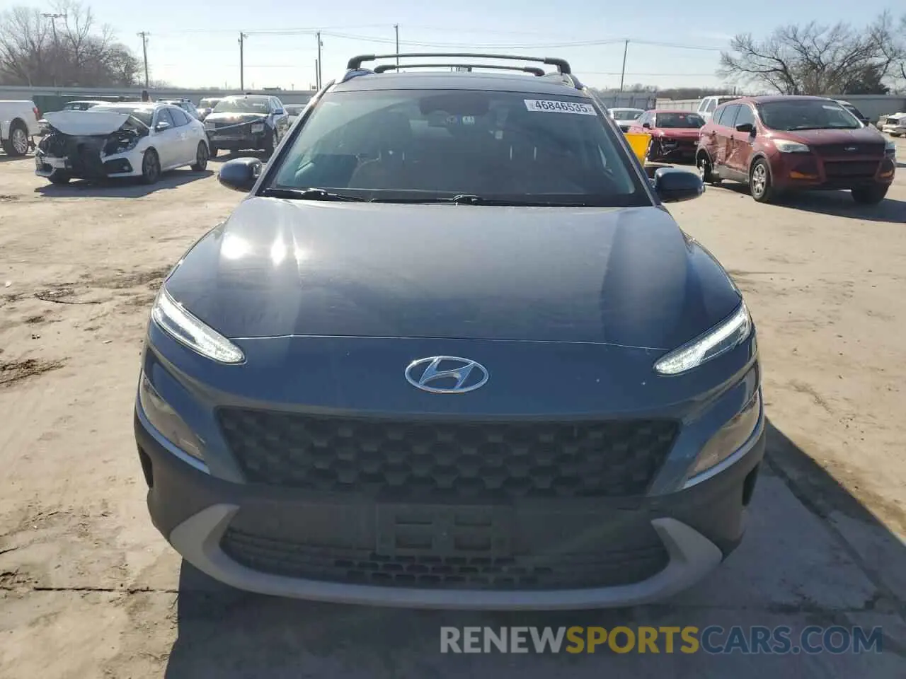 5 Photograph of a damaged car KM8K62ABXNU758829 HYUNDAI KONA 2022
