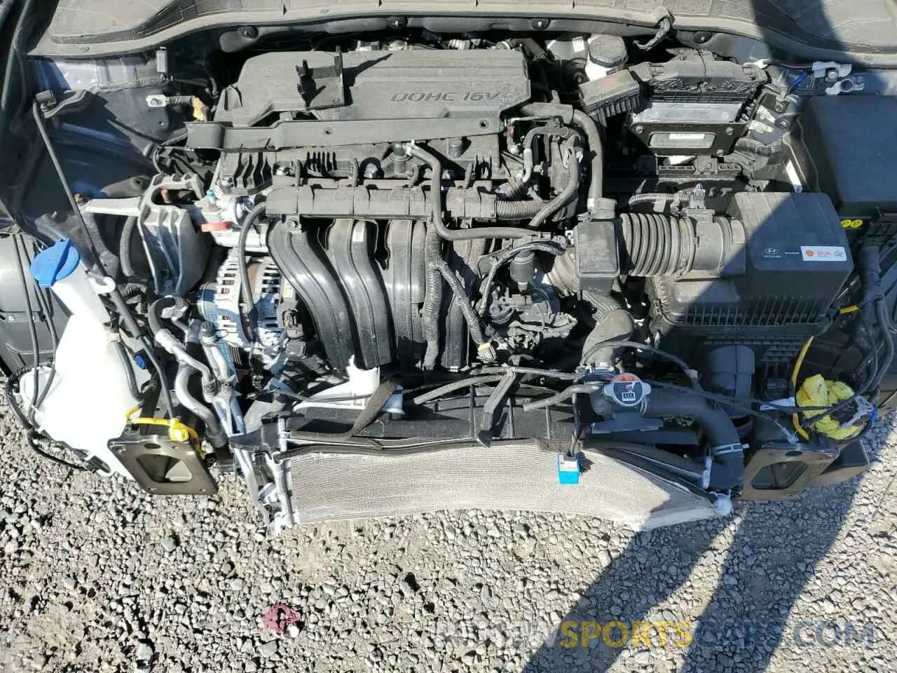 11 Photograph of a damaged car KM8K62ABXNU853813 HYUNDAI KONA 2022