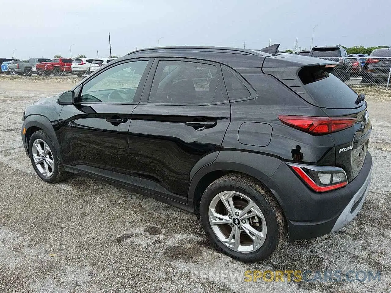 2 Photograph of a damaged car KM8K62ABXNU884544 HYUNDAI KONA 2022
