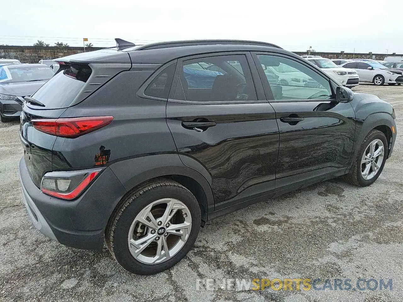 3 Photograph of a damaged car KM8K62ABXNU884544 HYUNDAI KONA 2022