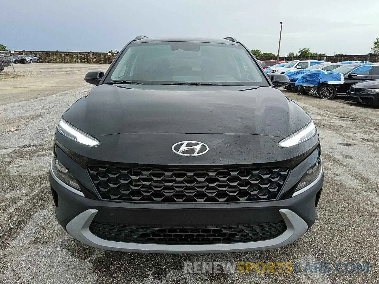 5 Photograph of a damaged car KM8K62ABXNU884544 HYUNDAI KONA 2022
