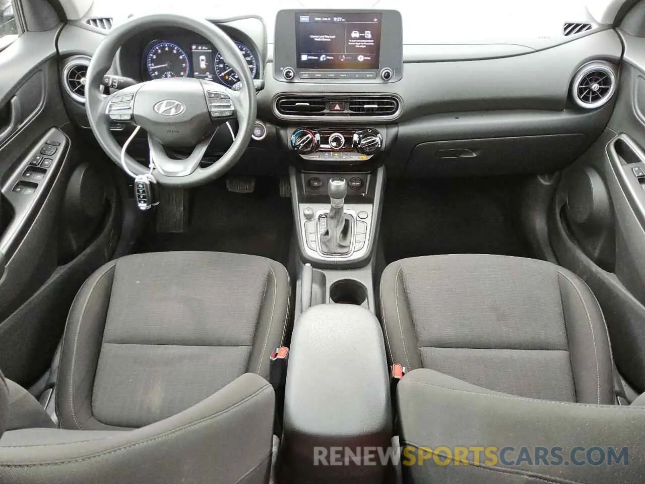 8 Photograph of a damaged car KM8K62ABXNU884544 HYUNDAI KONA 2022