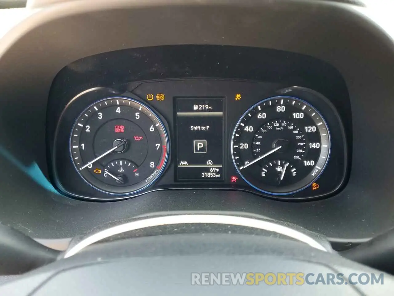 9 Photograph of a damaged car KM8K62ABXNU887914 HYUNDAI KONA 2022