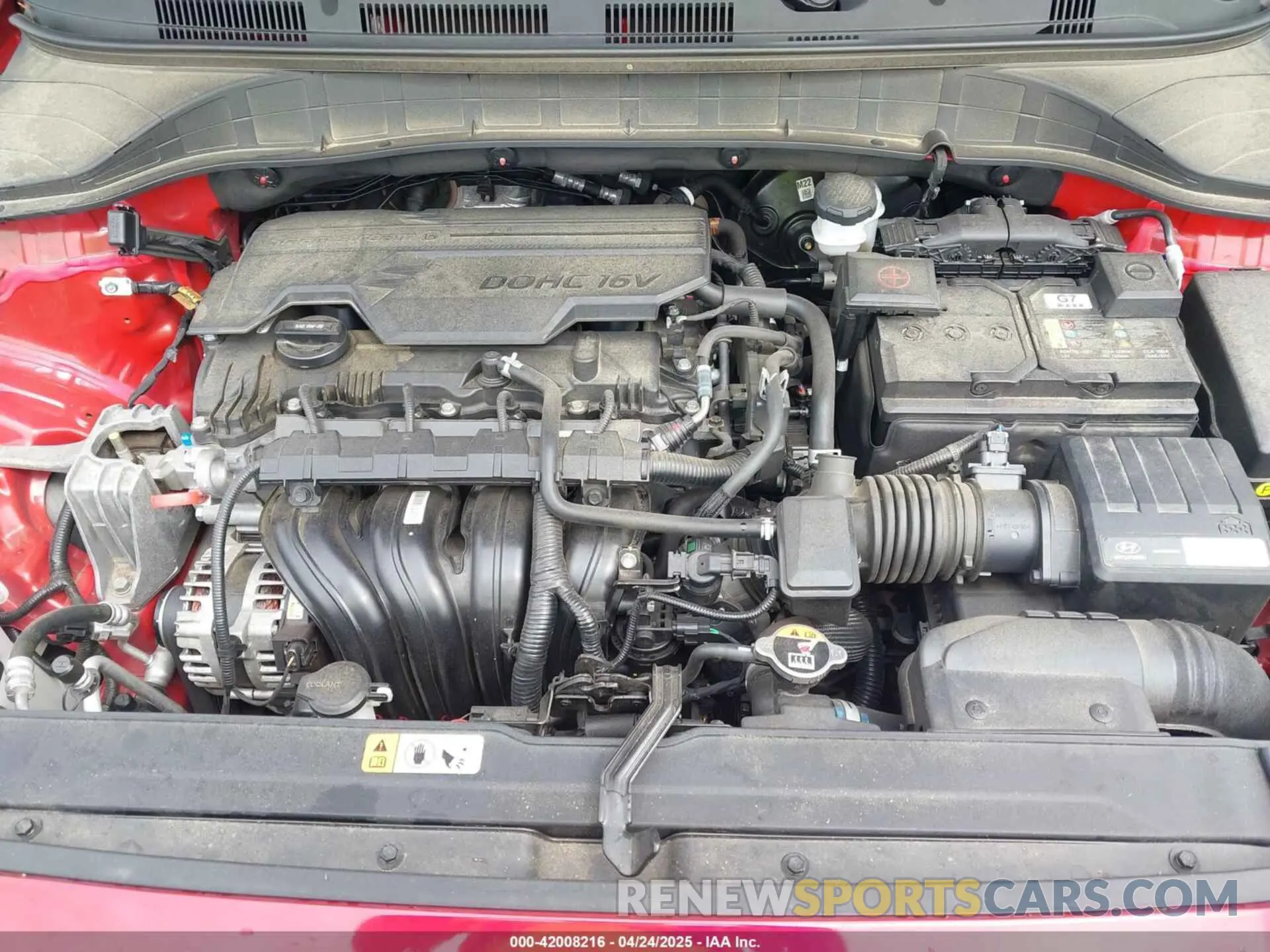 10 Photograph of a damaged car KM8K6CAB0NU761776 HYUNDAI KONA 2022