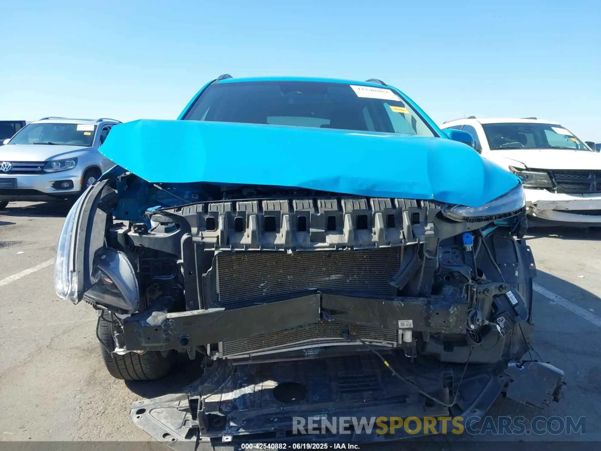 13 Photograph of a damaged car KM8K6CAB1NU901799 HYUNDAI KONA 2022