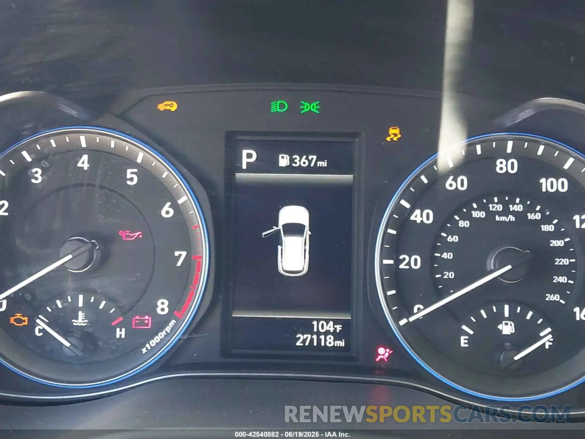 7 Photograph of a damaged car KM8K6CAB1NU901799 HYUNDAI KONA 2022