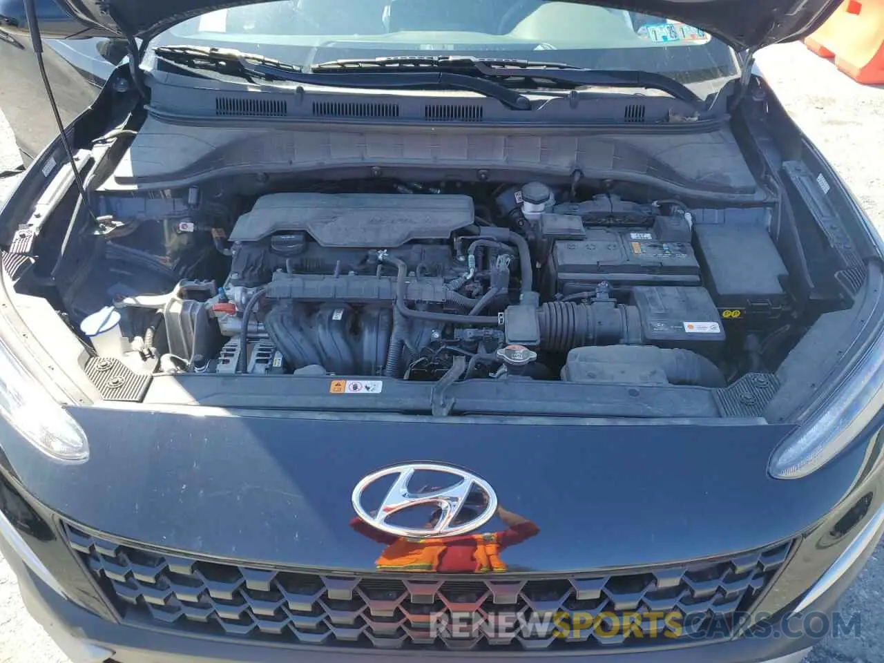 13 Photograph of a damaged car KM8K6CAB1NU922930 HYUNDAI KONA 2022