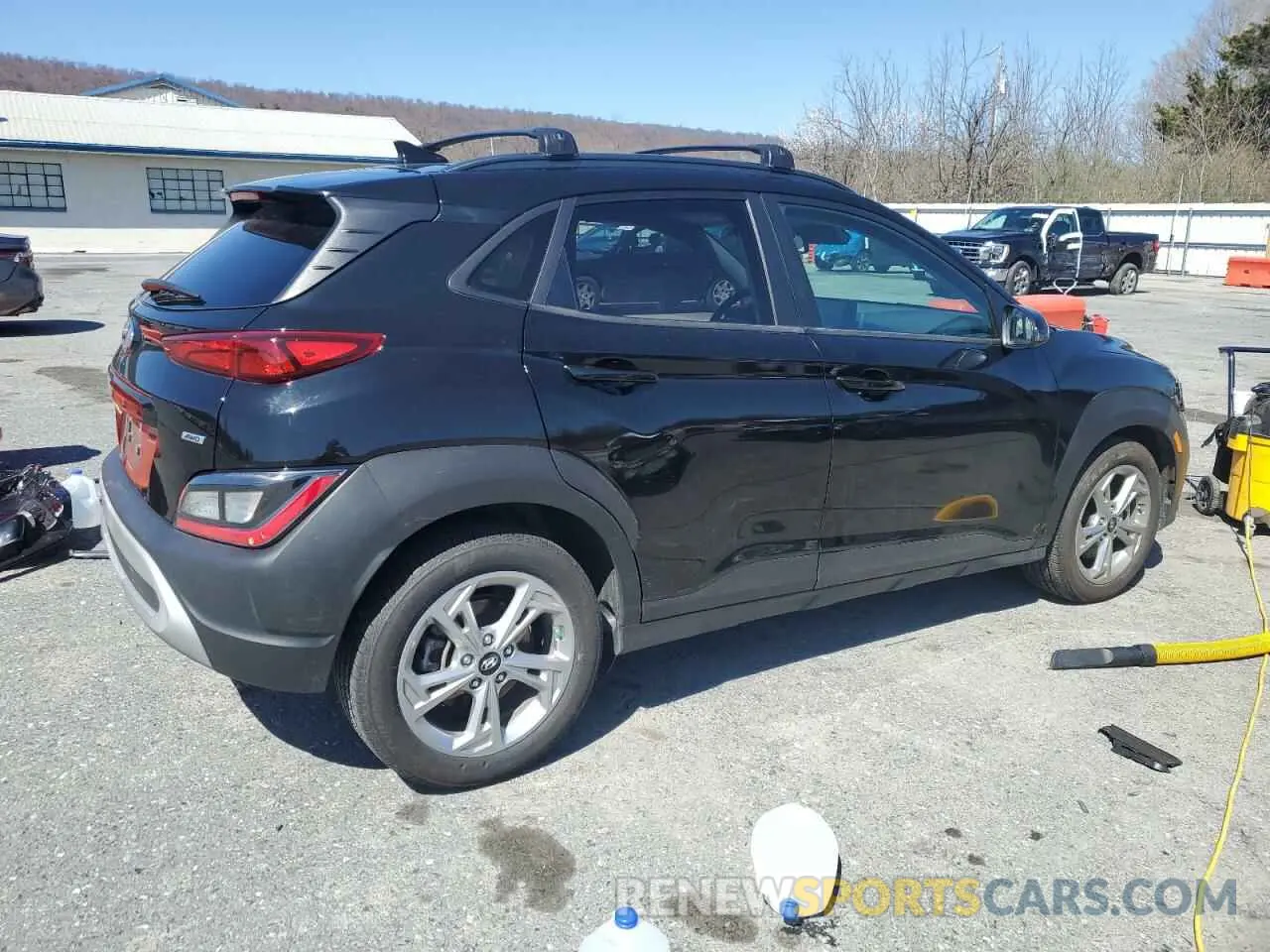 3 Photograph of a damaged car KM8K6CAB1NU922930 HYUNDAI KONA 2022