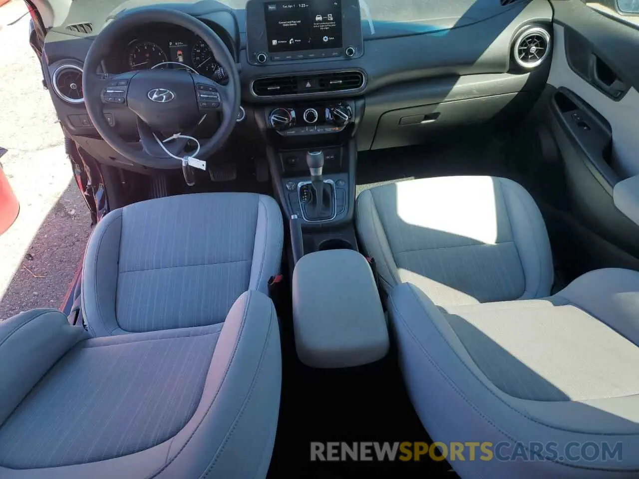 8 Photograph of a damaged car KM8K6CAB1NU922930 HYUNDAI KONA 2022