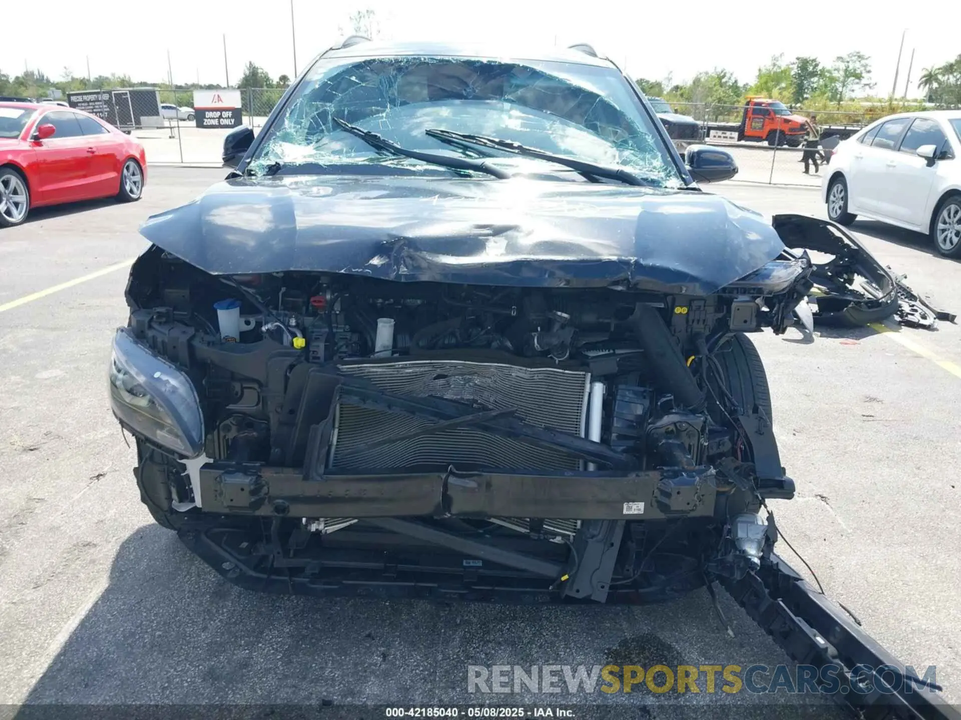 6 Photograph of a damaged car KM8K6CAB3NU918555 HYUNDAI KONA 2022