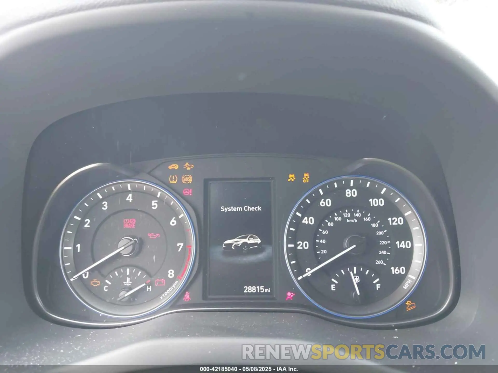 7 Photograph of a damaged car KM8K6CAB3NU918555 HYUNDAI KONA 2022