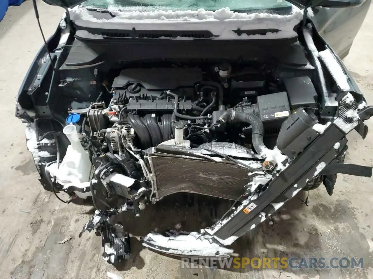 13 Photograph of a damaged car KM8K6CAB4NU849407 HYUNDAI KONA 2022