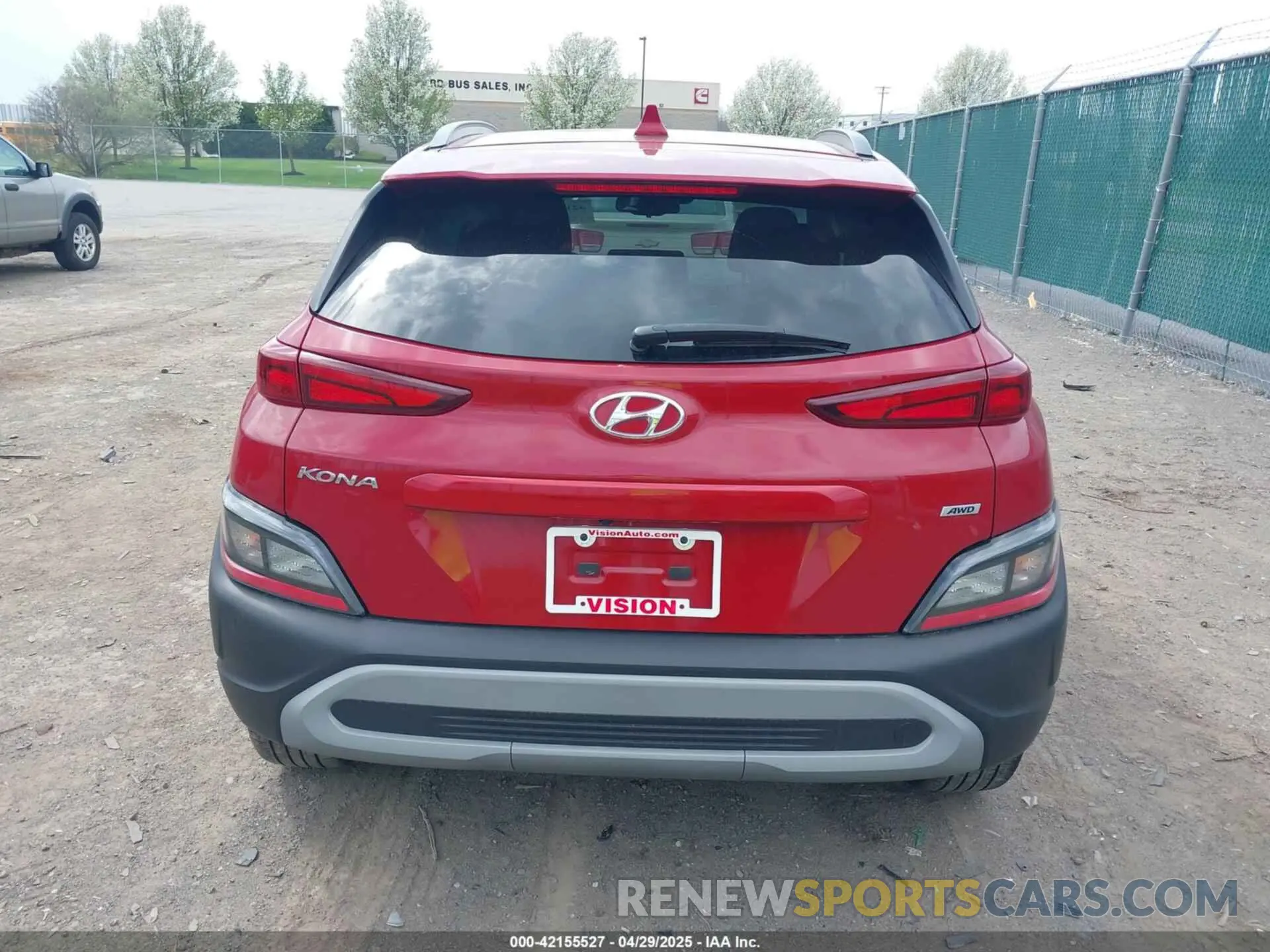 16 Photograph of a damaged car KM8K6CAB4NU924607 HYUNDAI KONA 2022