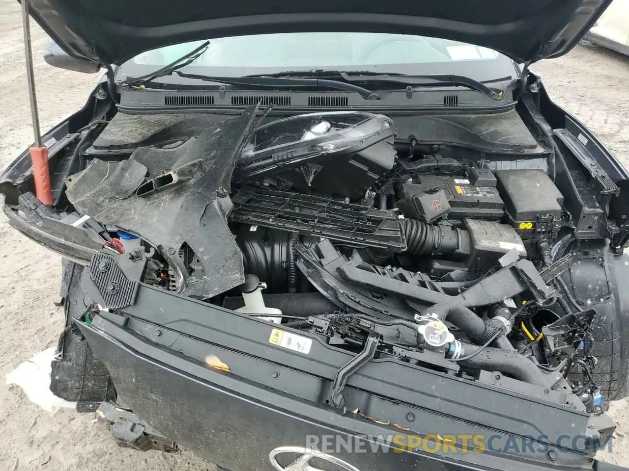 12 Photograph of a damaged car KM8K6CAB4NU928463 HYUNDAI KONA 2022