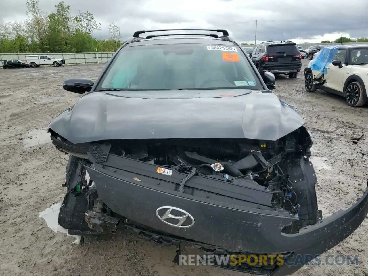 5 Photograph of a damaged car KM8K6CAB4NU928463 HYUNDAI KONA 2022