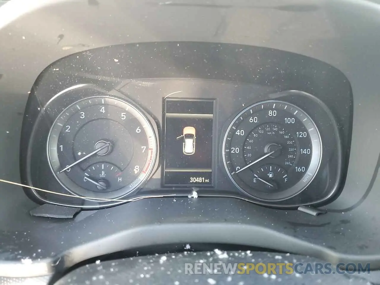 9 Photograph of a damaged car KM8K6CAB5NU821034 HYUNDAI KONA 2022