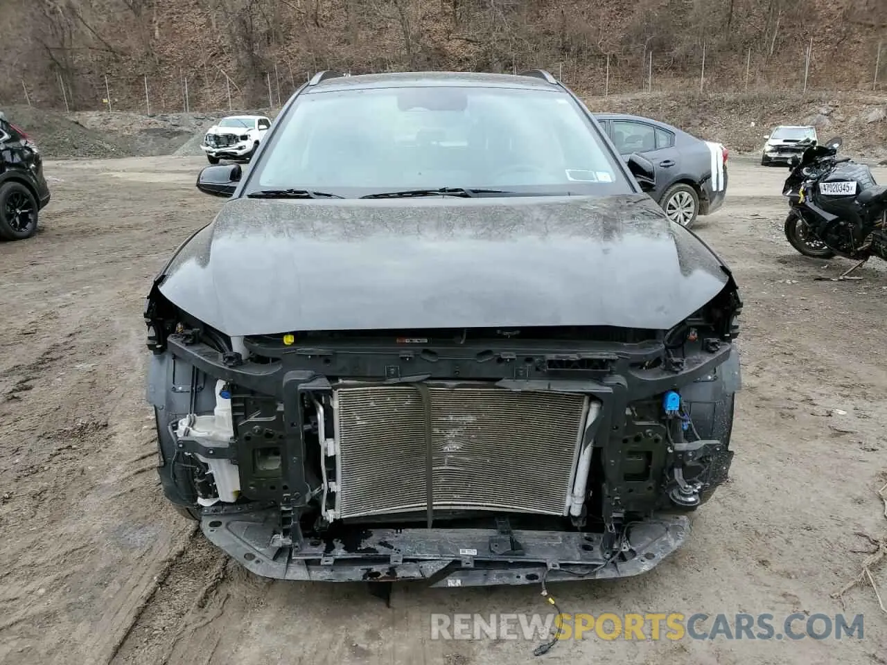 5 Photograph of a damaged car KM8K6CAB5NU838111 HYUNDAI KONA 2022