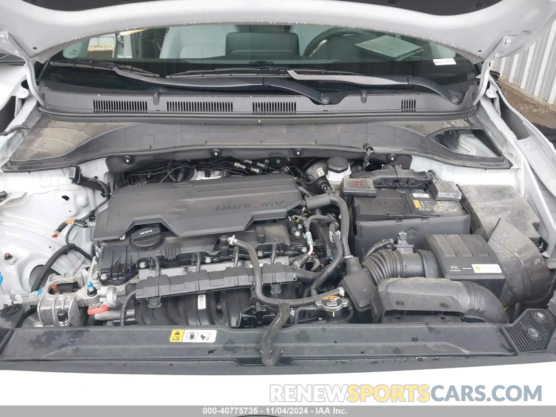 10 Photograph of a damaged car KM8K6CAB5NU883744 HYUNDAI KONA 2022