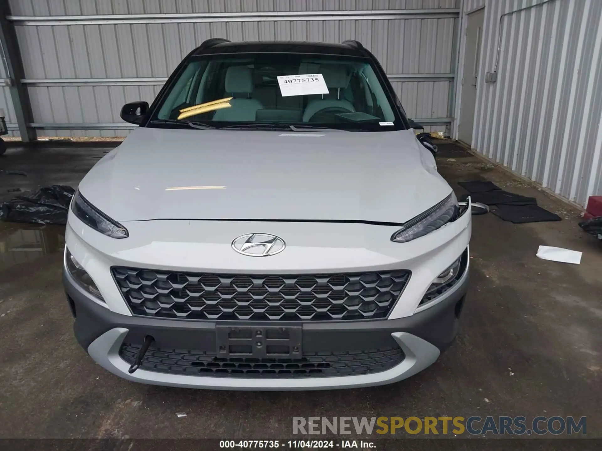 12 Photograph of a damaged car KM8K6CAB5NU883744 HYUNDAI KONA 2022