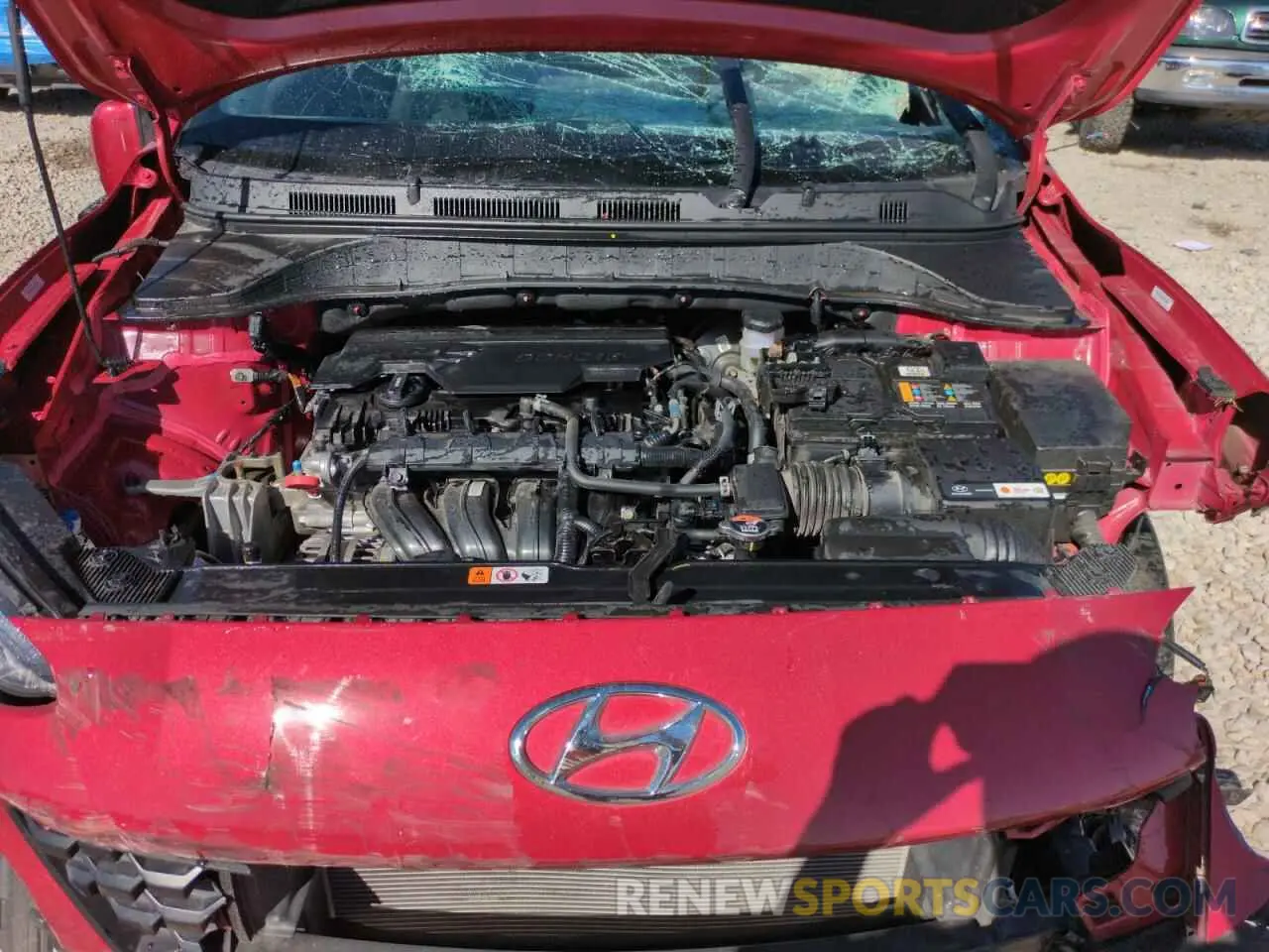 11 Photograph of a damaged car KM8K6CAB5NU889463 HYUNDAI KONA 2022