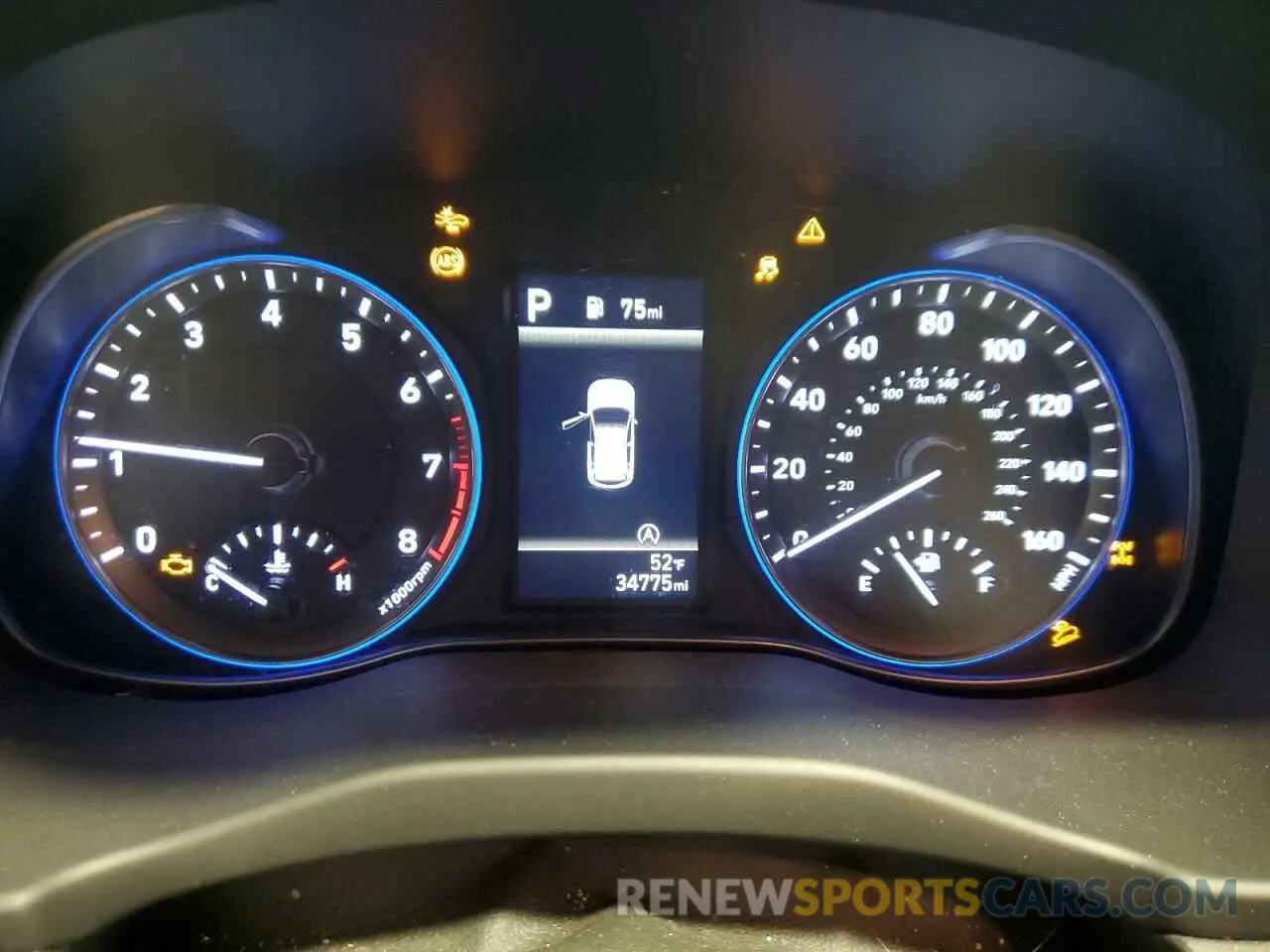 9 Photograph of a damaged car KM8K6CAB5NU920212 HYUNDAI KONA 2022