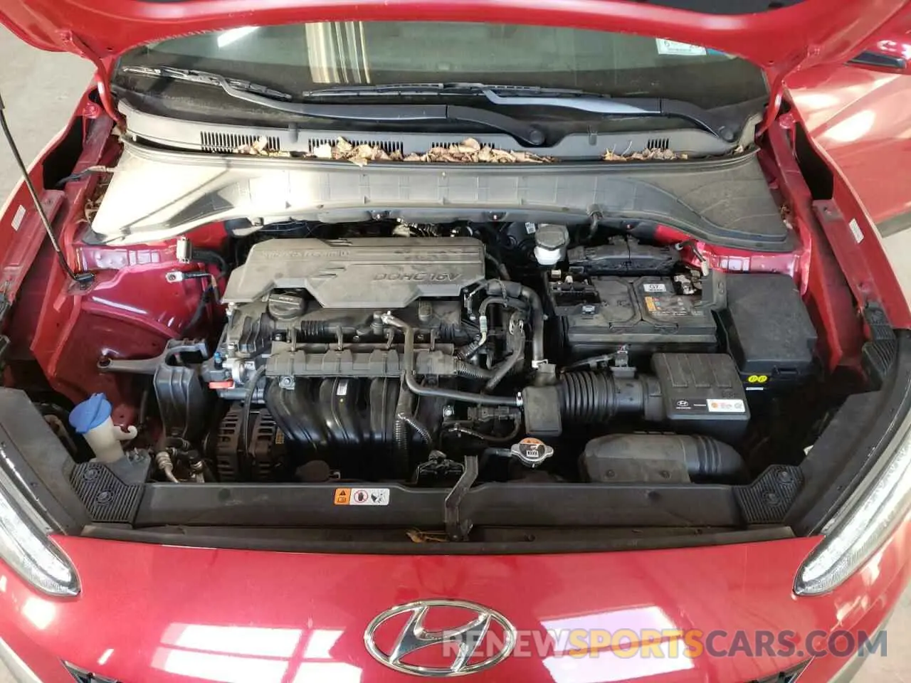 12 Photograph of a damaged car KM8K6CAB6NU891223 HYUNDAI KONA 2022