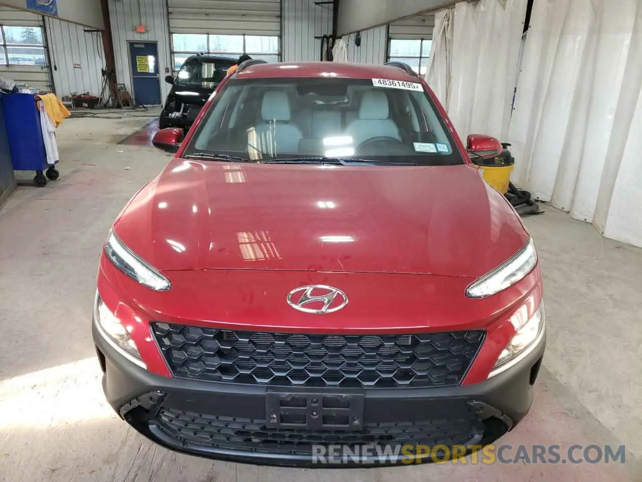 5 Photograph of a damaged car KM8K6CAB6NU891223 HYUNDAI KONA 2022