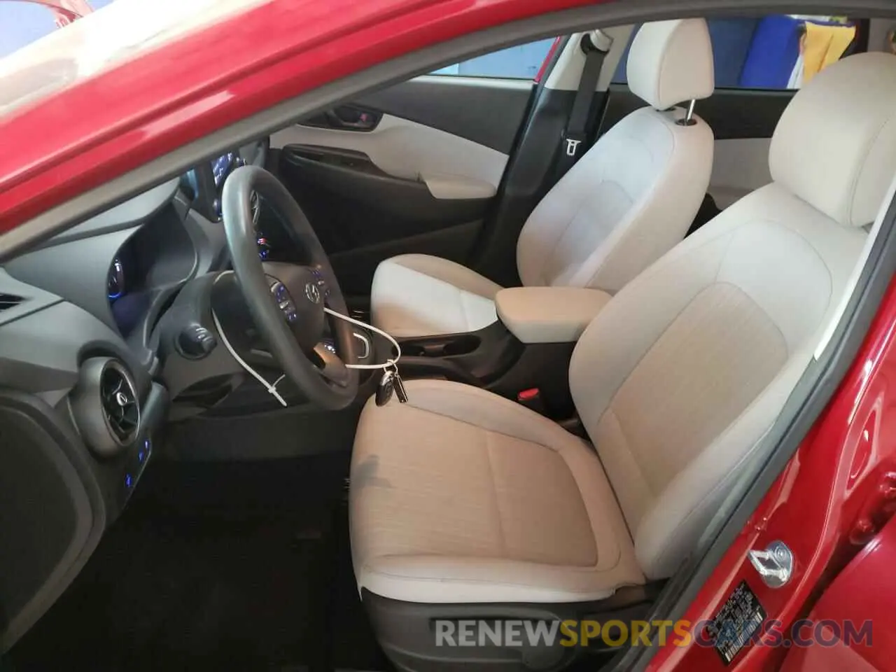 7 Photograph of a damaged car KM8K6CAB6NU891223 HYUNDAI KONA 2022