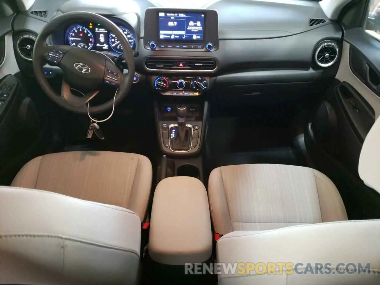 8 Photograph of a damaged car KM8K6CAB6NU891223 HYUNDAI KONA 2022