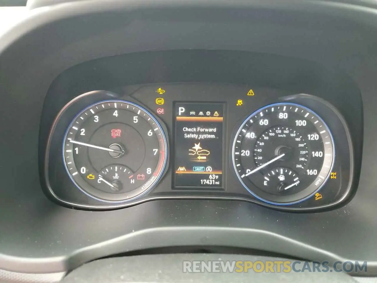 9 Photograph of a damaged car KM8K6CAB8NU795982 HYUNDAI KONA 2022