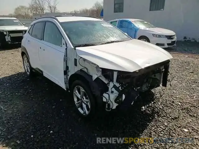 14 Photograph of a damaged car KM8K6CAB8NU849362 HYUNDAI KONA 2022