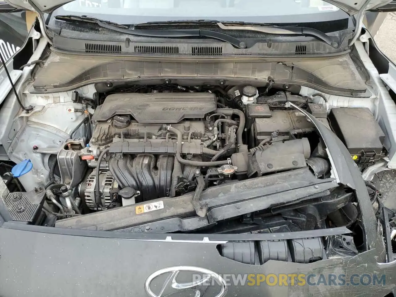 13 Photograph of a damaged car KM8K6CAB8NU901508 HYUNDAI KONA 2022