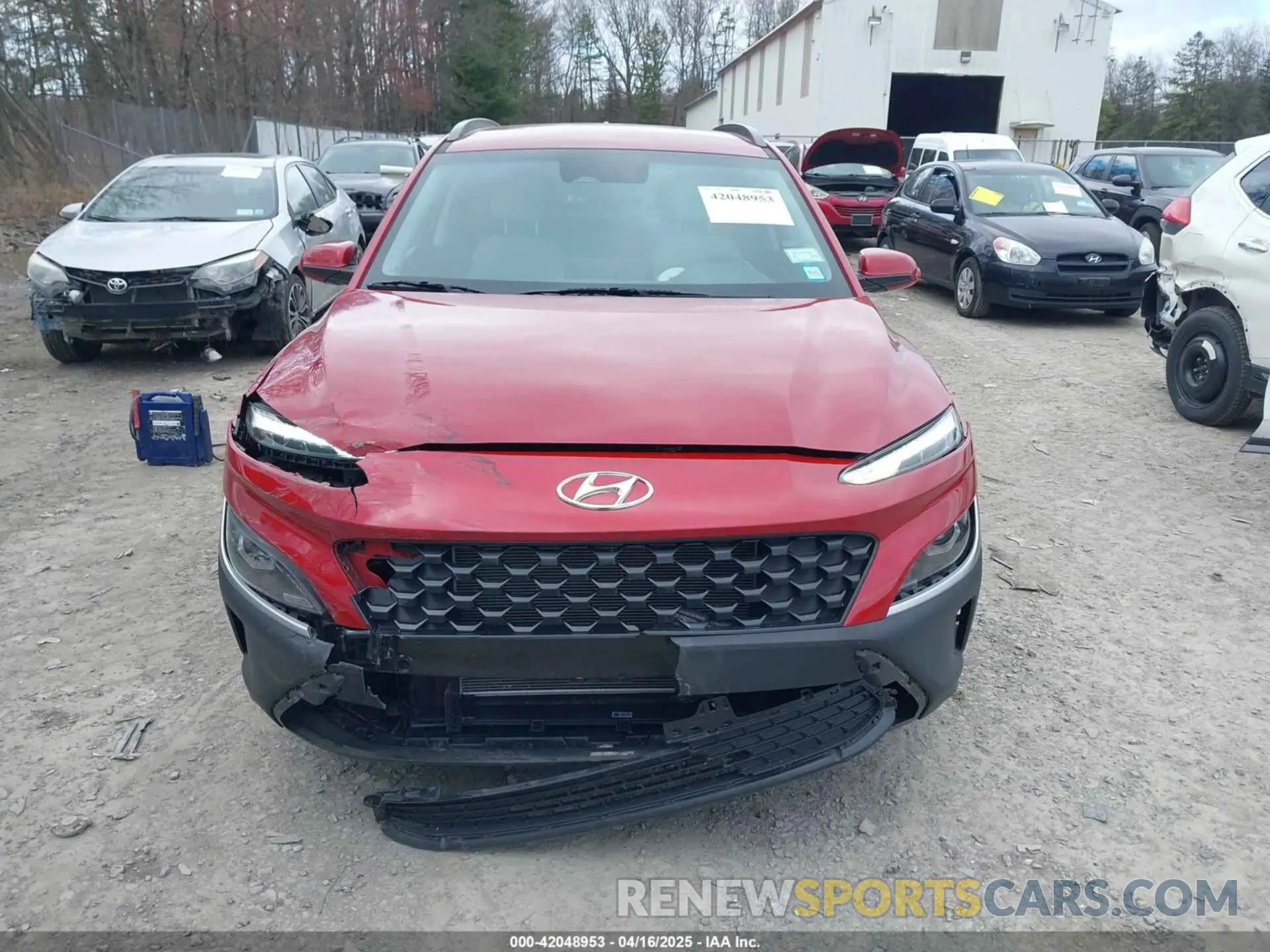 12 Photograph of a damaged car KM8K6CAB9NU777880 HYUNDAI KONA 2022