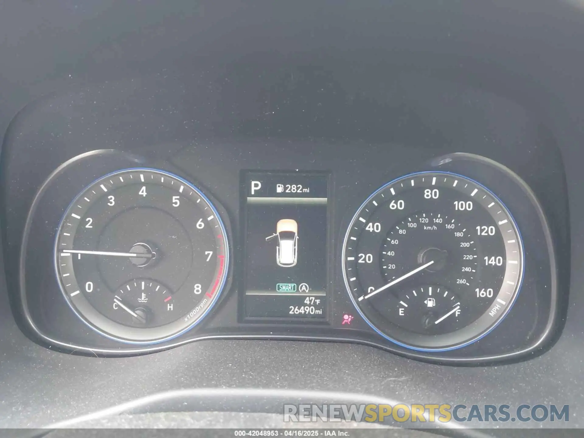 15 Photograph of a damaged car KM8K6CAB9NU777880 HYUNDAI KONA 2022