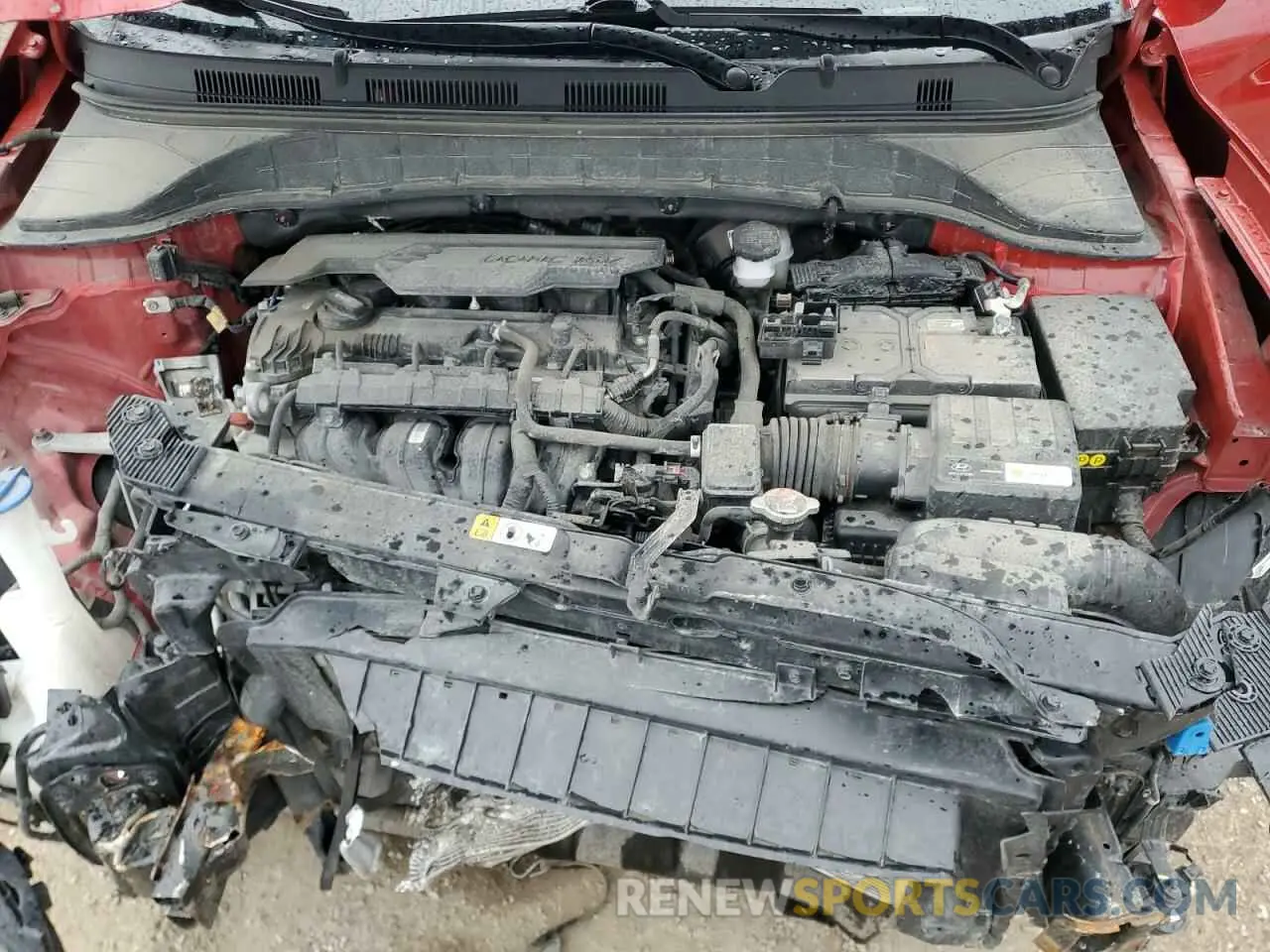 12 Photograph of a damaged car KM8K6CABXNU760926 HYUNDAI KONA 2022